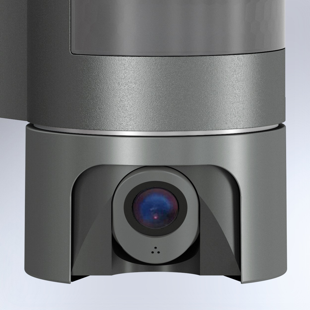 Steinel IP-Überwachungskamera mit LED-Leuchte L 620 CAM S ANT, Full-HD Kamera (1080p), App-Zugriff