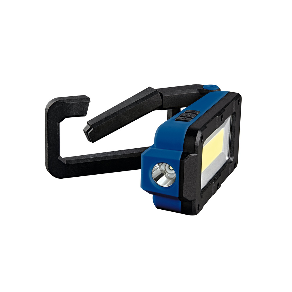 HEITRONIC Akku-LED-Arbeitsleuchte Darius, mit Standfuß, Magnet, 5000 K
