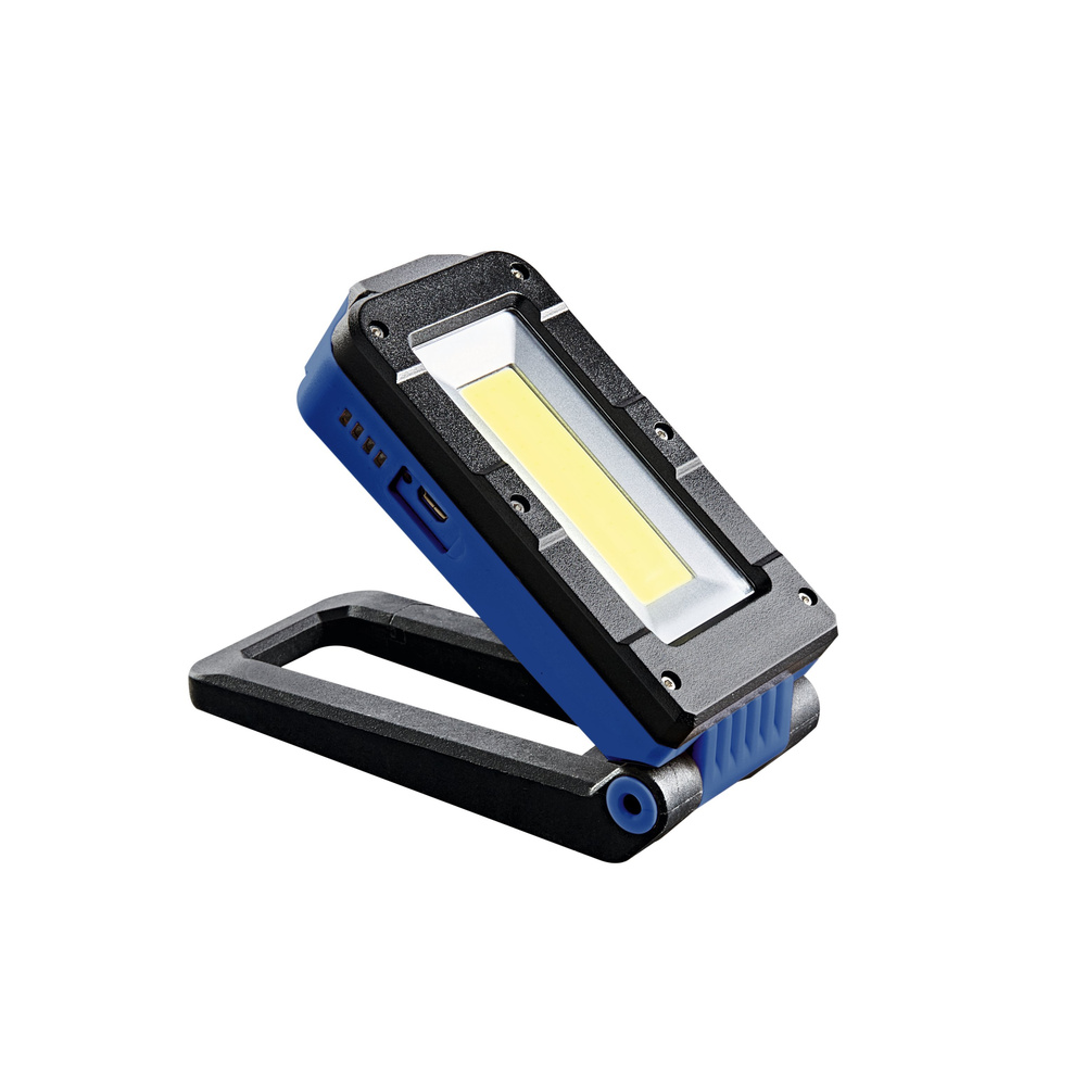 HEITRONIC Akku-LED-Arbeitsleuchte Darius, mit Standfuß, Magnet, 5000 K