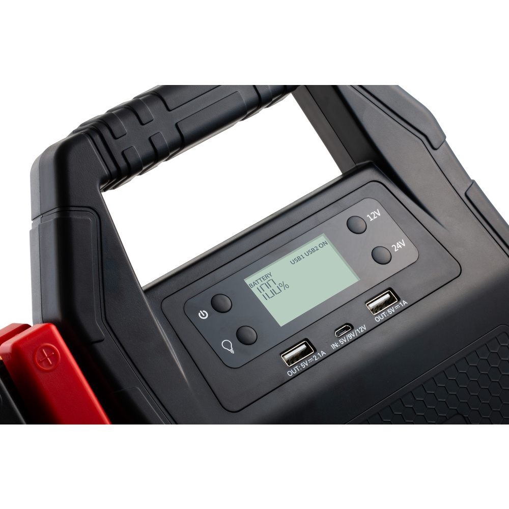 Technaxx Kfz-Starthilfegerät TX-121, 12/24 V, 1.000 A, 30.000 mAh