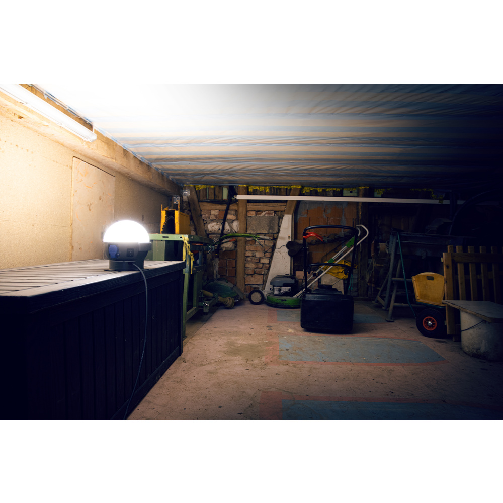 Ansmann 20-W-LED-Arbeitsleuchte Future Ball, 2400 lm, IP54