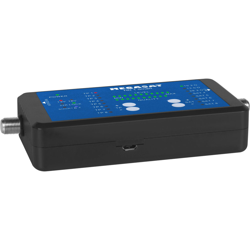 Megasat Satfinder / Sat-Messgerät HD 1 Smart, DVB-S/S2, mit Smartphone-Anbindung, inkl. Powerbank