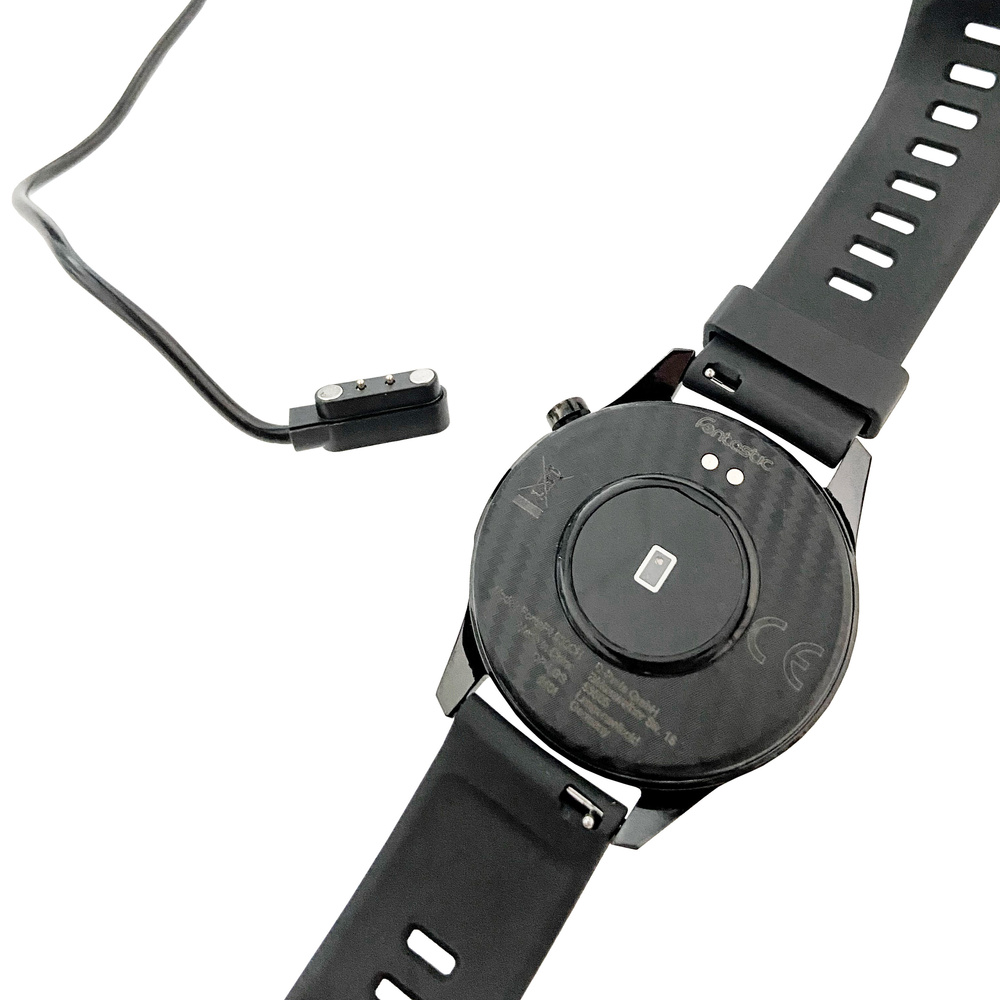 FontaFit Smartwatch 500CH "TESO", schwarz, mit Blutsauerstoffmessung und Schlafüberwachung, IP67