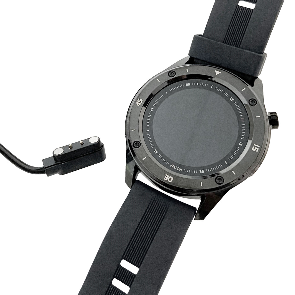 FontaFit Smartwatch 500CH "TESO", schwarz, mit Blutsauerstoffmessung und Schlafüberwachung, IP67