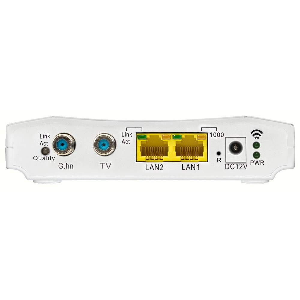 Axing Ethernet-over-Coax Netzwerk-Adapter EoC 1-31, bis 720 MBit/s, LAN-Verteilung über Koaxkabel
