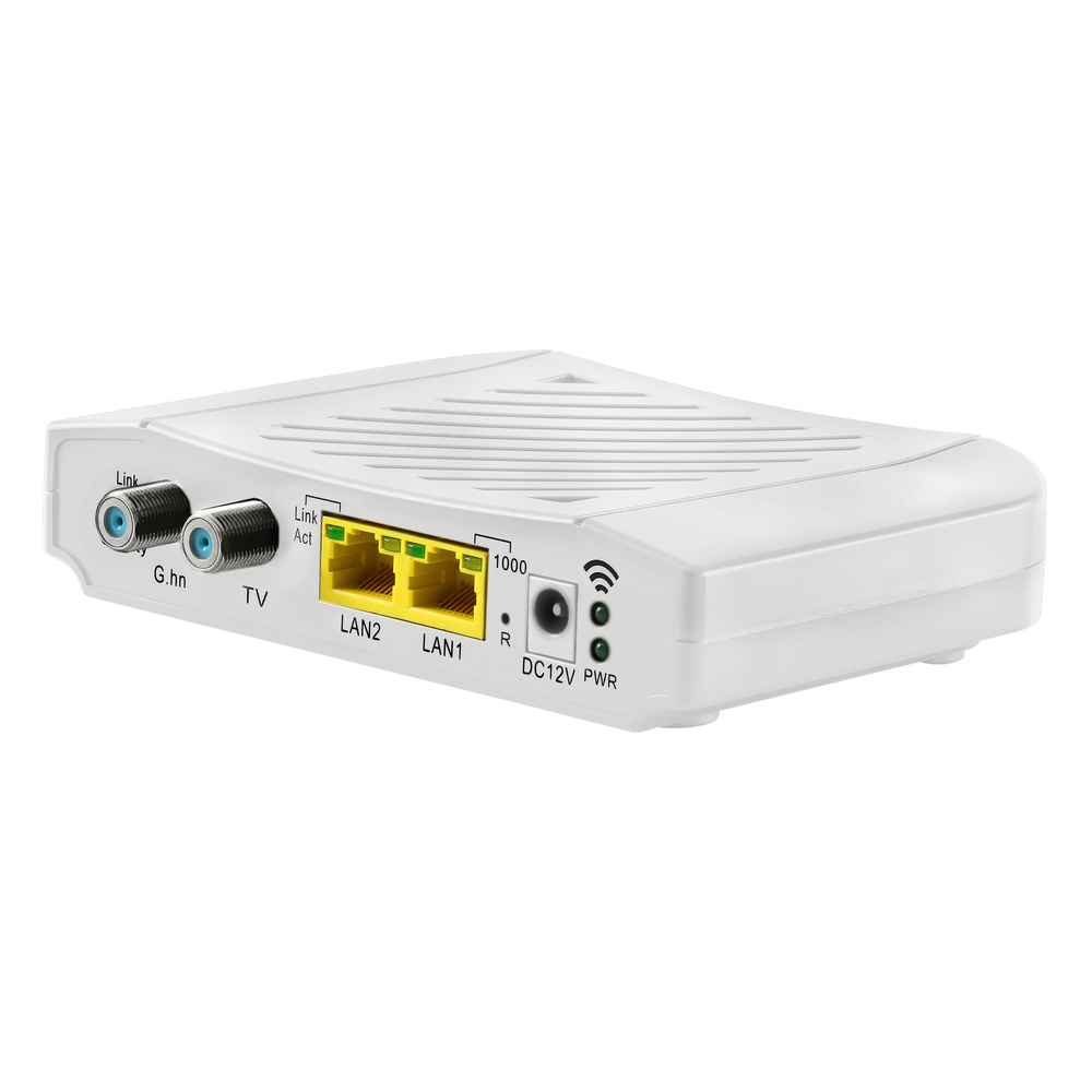 Axing Ethernet-over-Coax Netzwerk-Adapter EoC 1-31, bis 720 MBit/s, LAN-Verteilung über Koaxkabel