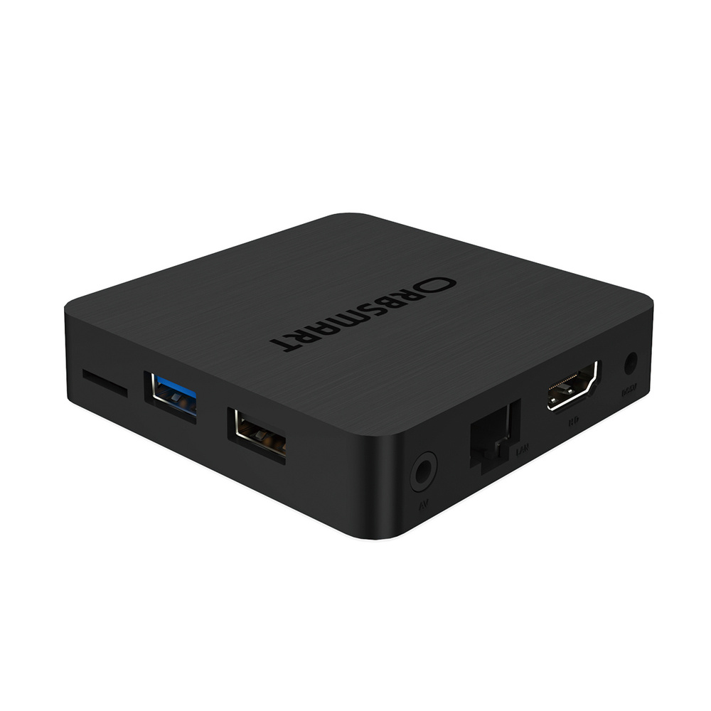 Orbsmart Android Mini-PC S85, Android 9.0, Ultra HD, CoreELEC-Unterstützung, KODI, HDR10+, HDMI 2.1