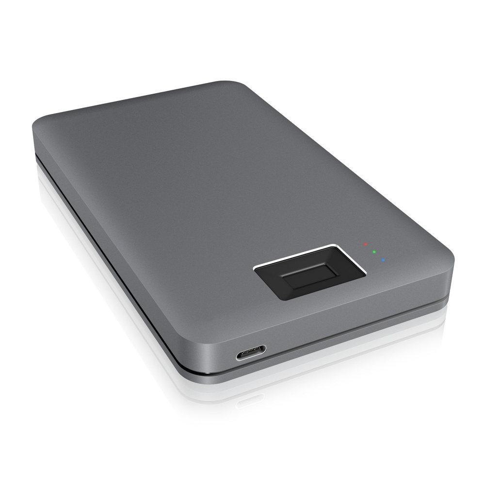 ICY BOX Fingerabdruck-Gehäuse IB-246FP-C3 für externe 2,5"-Laufwerke, USB 3.0