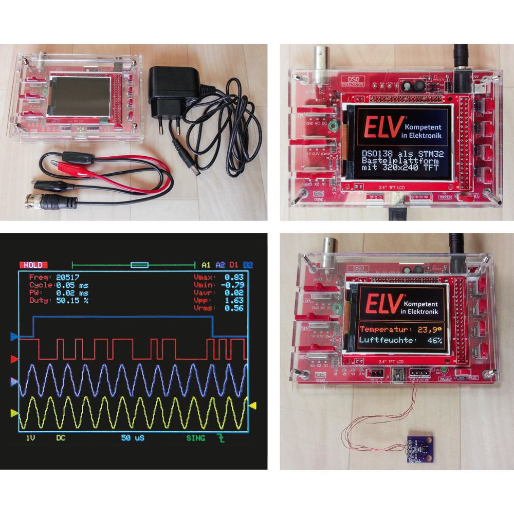 Besser machen - STM32 mit Arduino IDE nutzen und Mini-Oszilloskop DSO138 optimieren, Teil 1