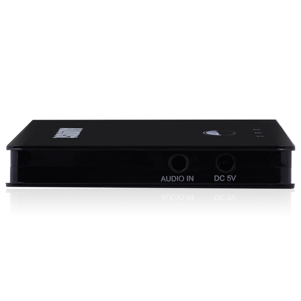 August Bluetooth-Audio-Adapter MR230B, Bluetooth-Receiver/-Empfänger, Akkubetrieb möglich