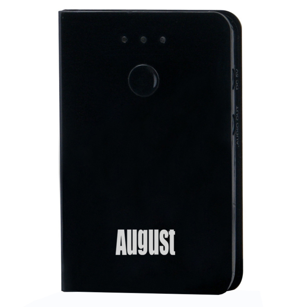 August Bluetooth-Audio-Adapter MR230B, Bluetooth-Receiver/-Empfänger, Akkubetrieb möglich