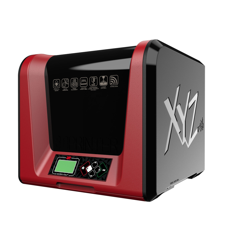 XYZprinting FFF-3D-Drucker da Vinci Jr. Pro X+, WLAN, SD-Karte, USB, mit Lasergravurfunktion