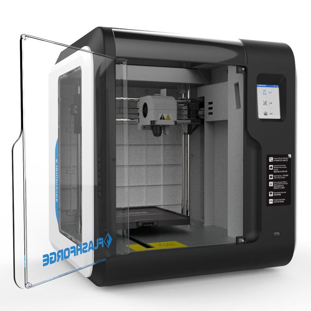 Flashforge FFF-3D-Drucker Adventurer 3, WLAN, LAN, USB, automatische Nivellierung, Echtzeitkamera