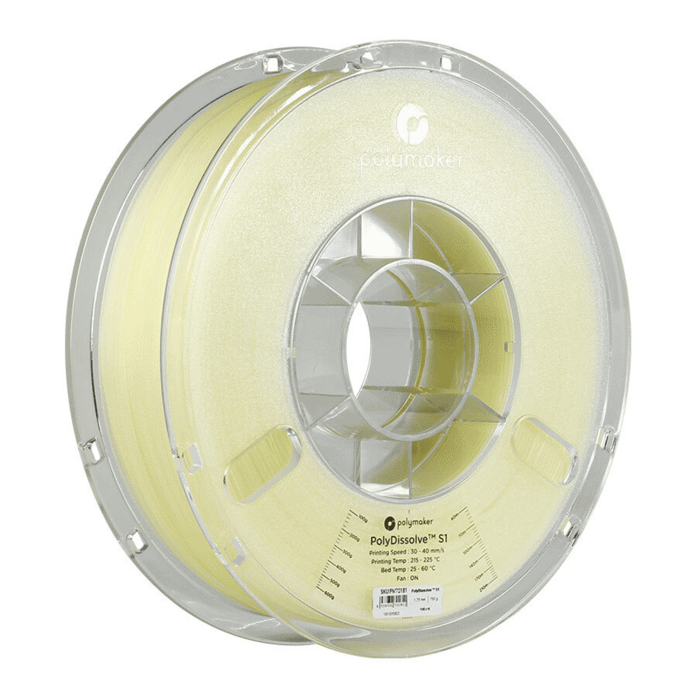Polymaker PolyDissolve Filament-Stützmaterial, 1,75 mm, 750 g