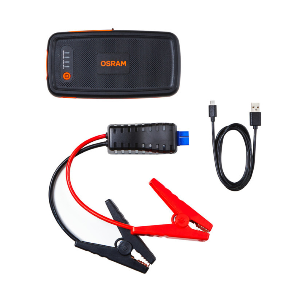 OSRAM Kfz-Starthilfegerät BATTERYstart 200, 12 V, 500 A, 6.000 mAh, LiCoO2-Batterie