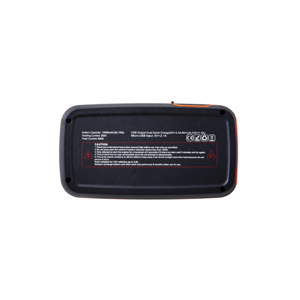 OSRAM Kfz-Starthilfegerät BATTERYstart 300, 12 V, 1500 A, 13.000 mAh, LiCoO2-Batterie