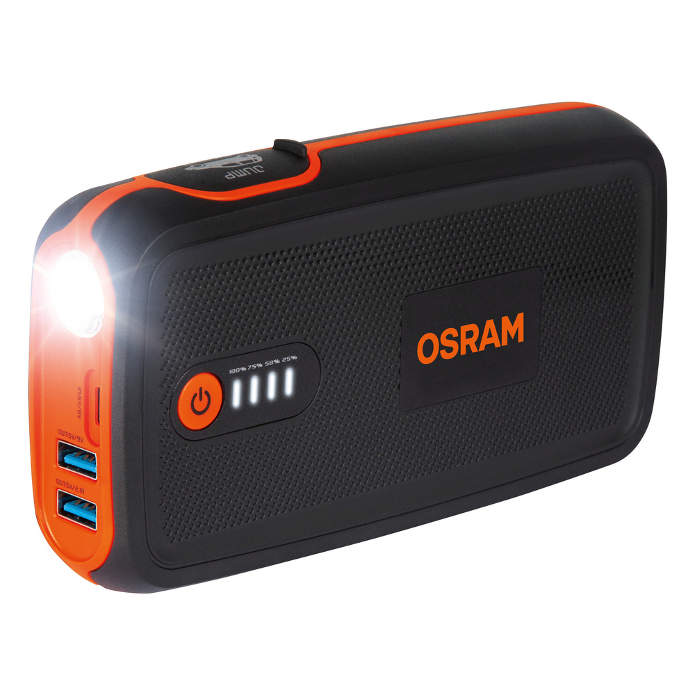 OSRAM Kfz-Starthilfegerät BATTERYstart 300, 12 V, 1500 A, 13.000 mAh, LiCoO2-Batterie