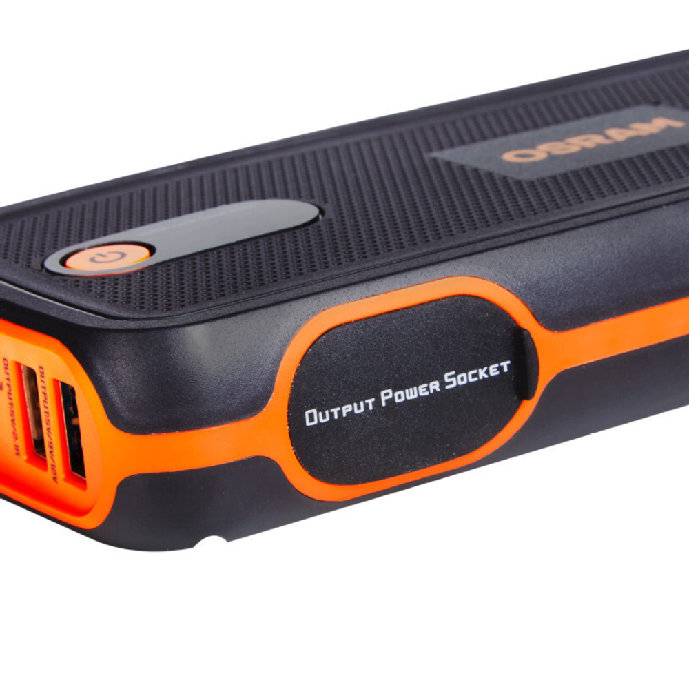 OSRAM Kfz-Starthilfegerät BATTERYstart 400, 12 V, 2000 A, 16.800 mAh, Kfz-Adapter, LiCoO2-Batterie