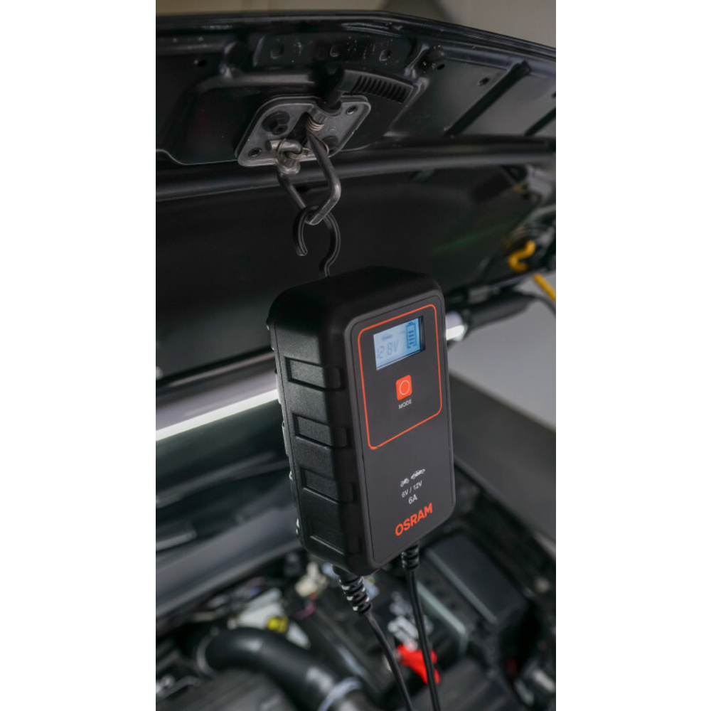 OSRAM Kfz-Batterieladegerät BATTERYcharge 908, 12/24 V, 8 A, für Autos/Klein-LKW