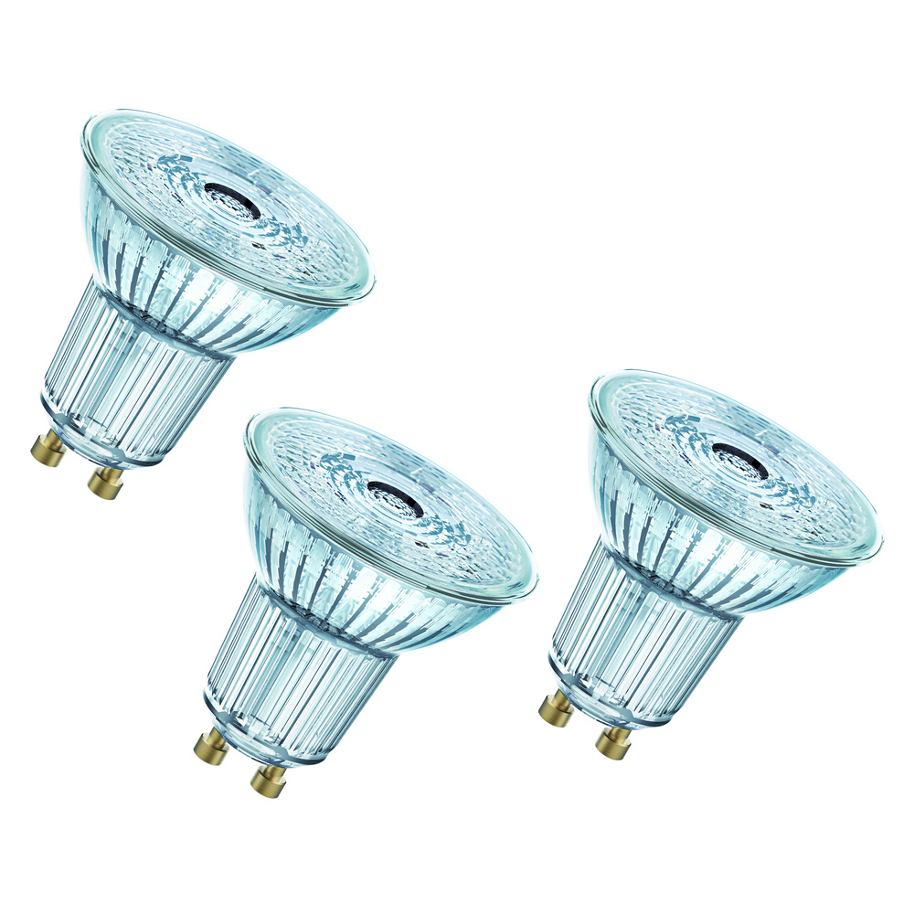 OSRAM 3er-Set 4,3-W-LED-Lampe PAR51, GU10, 350 lm, warmweiß, 36°