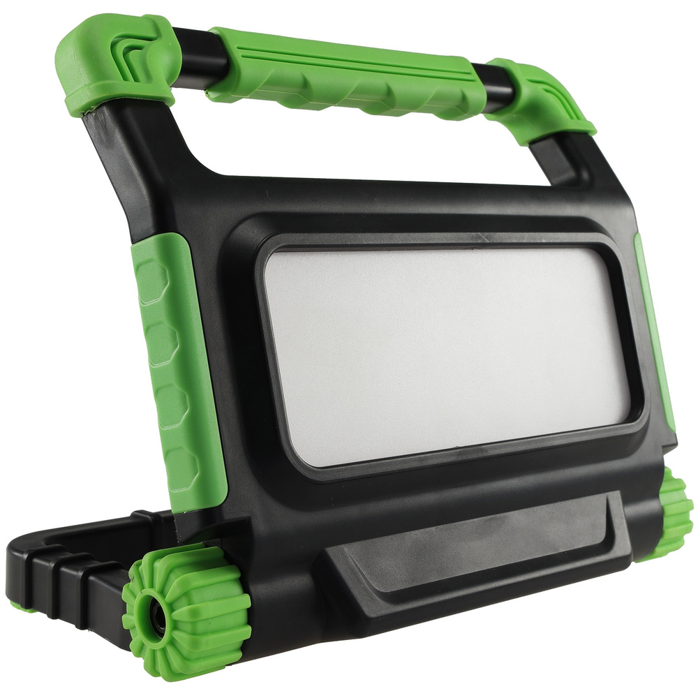 ChiliTec 20-W-Akku-LED-Baustrahler / LED-Fluter BSA-20, neutralweiß, integrierte Powerbank, IP54