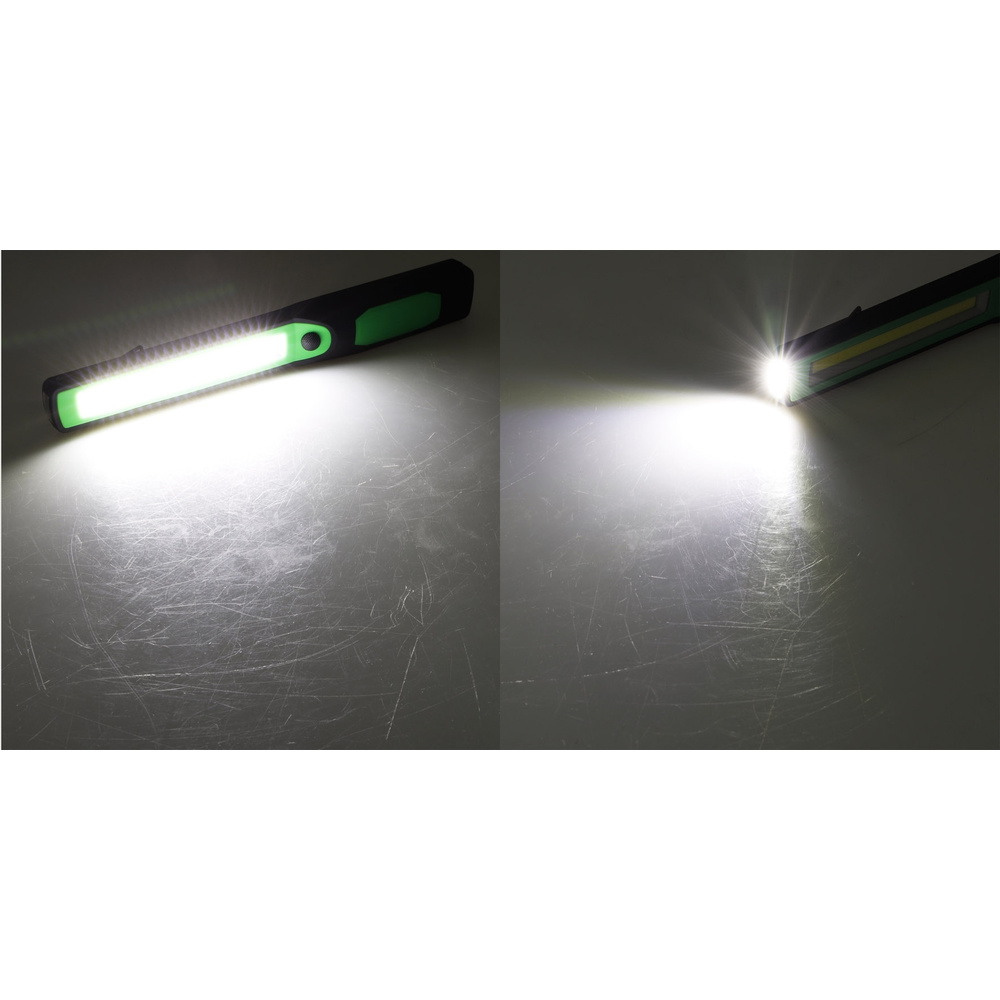 ChiliTec LED-Arbeitsleuchte / LED-Inspektionsleuchte CAL-COB 300, mit Haken / Magnet,Batteriebetrieb