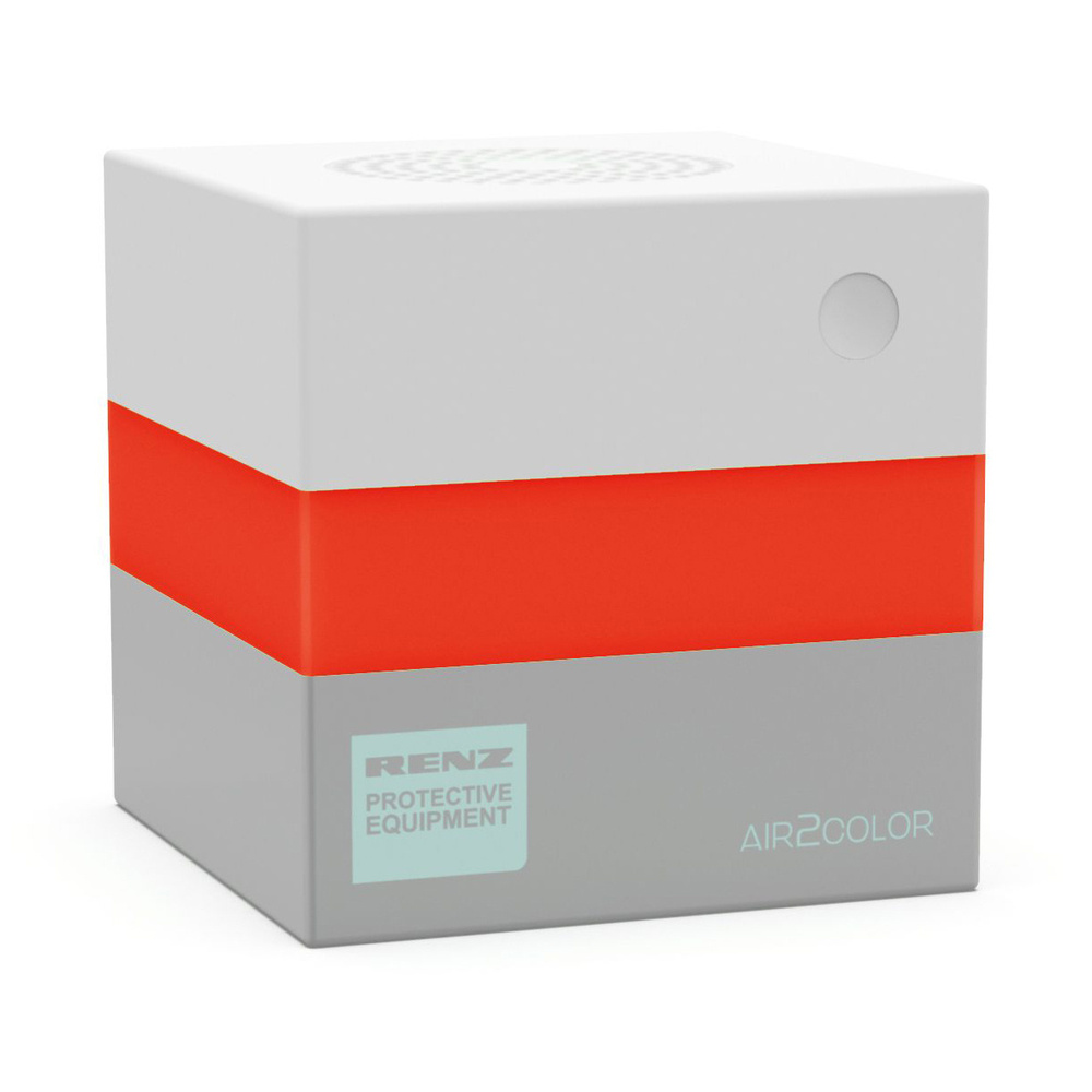 RENZ CO2-Messgerät / CO2-Anzeige AIR2COLOR, Kohlendioxid, 360°-Lichtband, Ampel-Anzeige