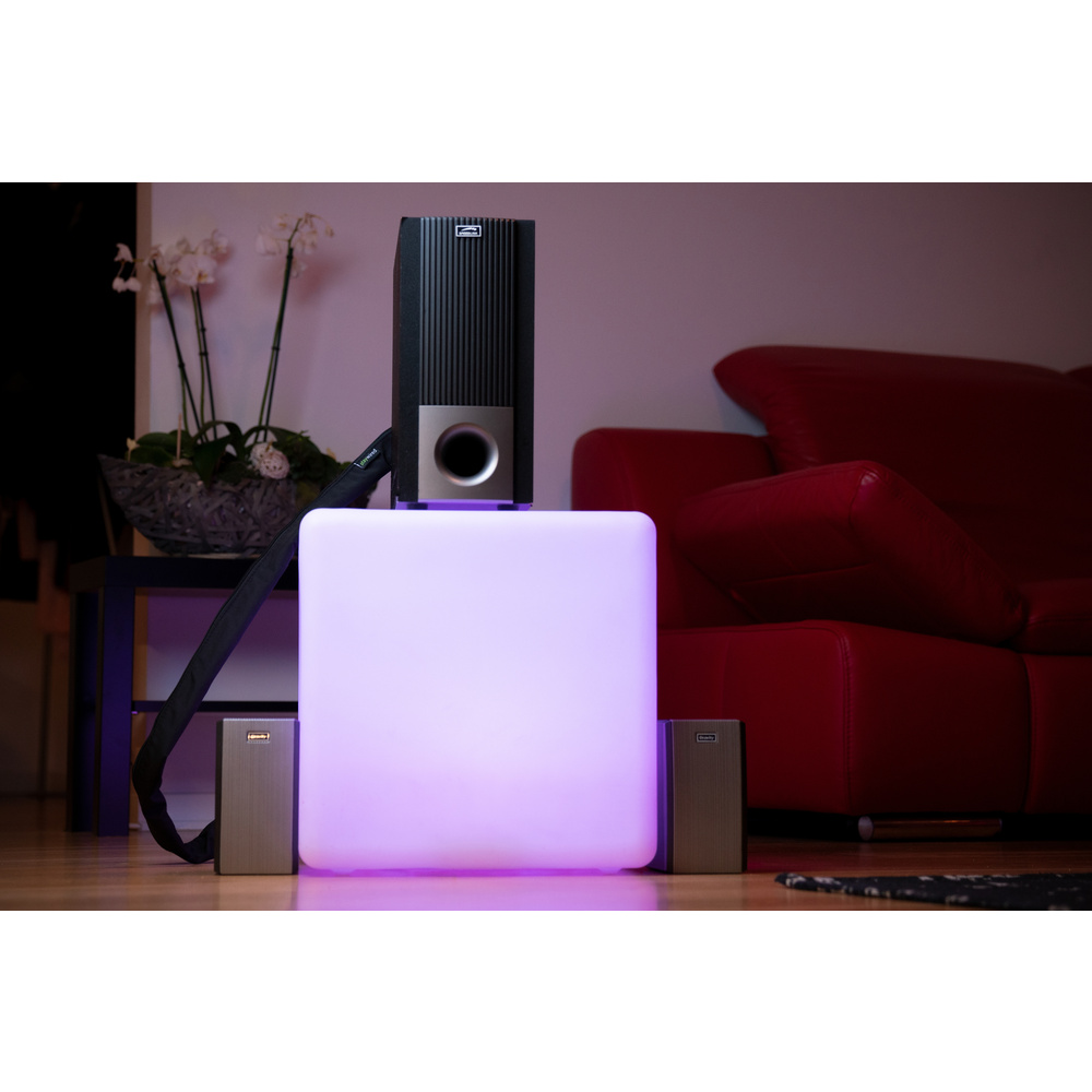 staywired Stoff-Kabelmantel, 80 cm, für bis zu 10 Kabel, doppelter Reißverschluss