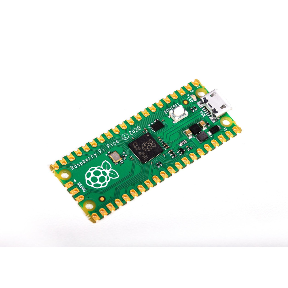 Raspberry Pi Pico, Minicomputer für Steckboards