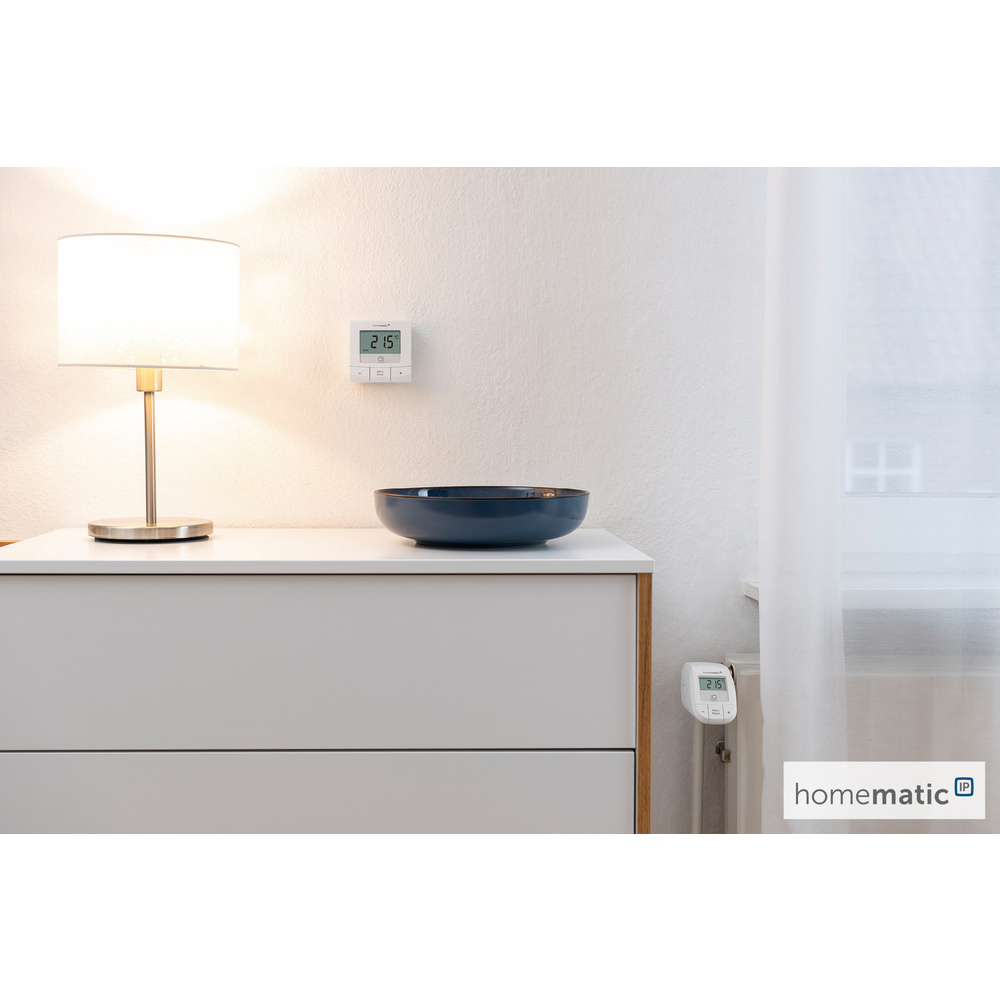 Homematic IP Smart Home 3er-Set Wandthermostat basic HmIP-WTH-B-2