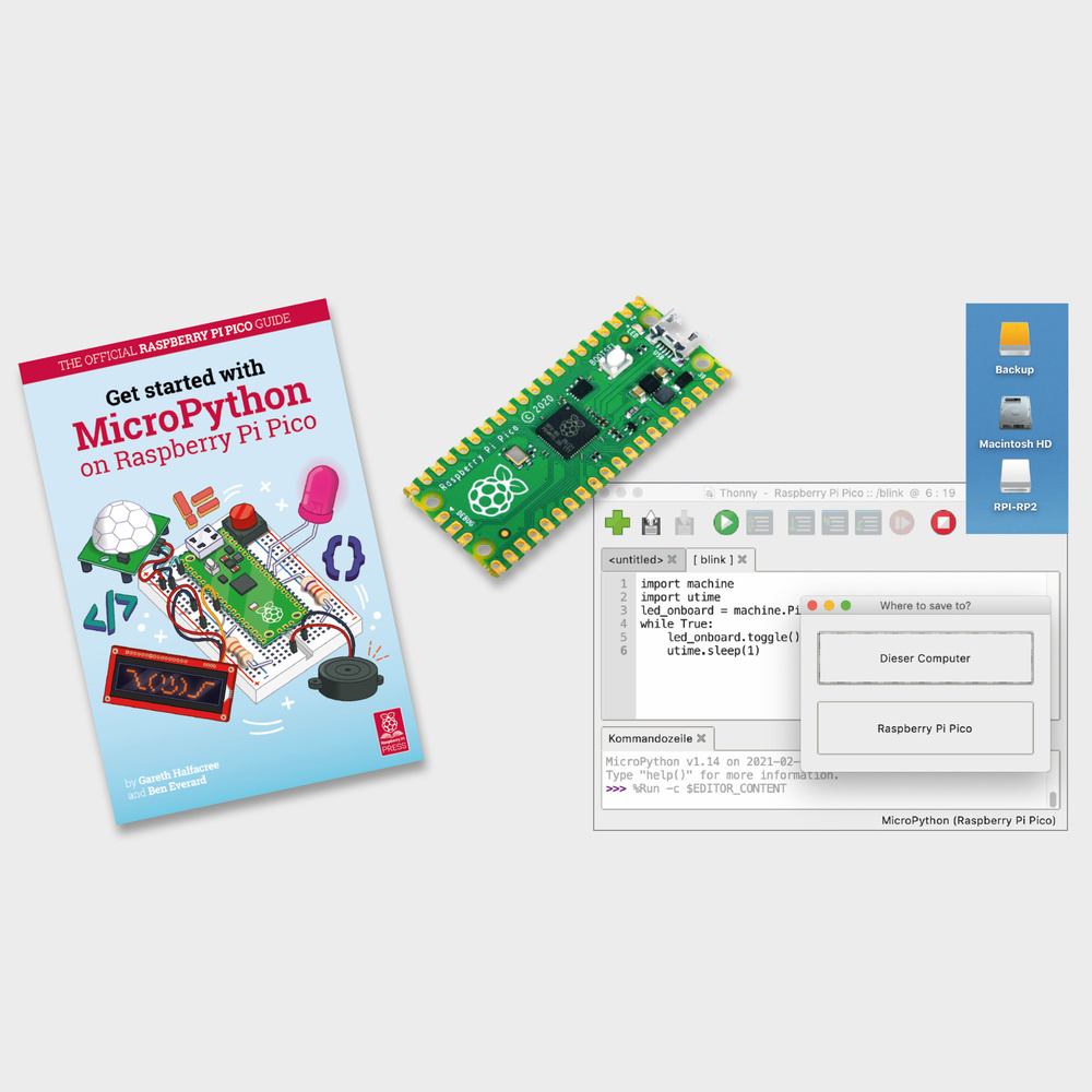 Der etwas andere Raspberry Pi - Raspberry Pi Pico mit Raspberry Silicon