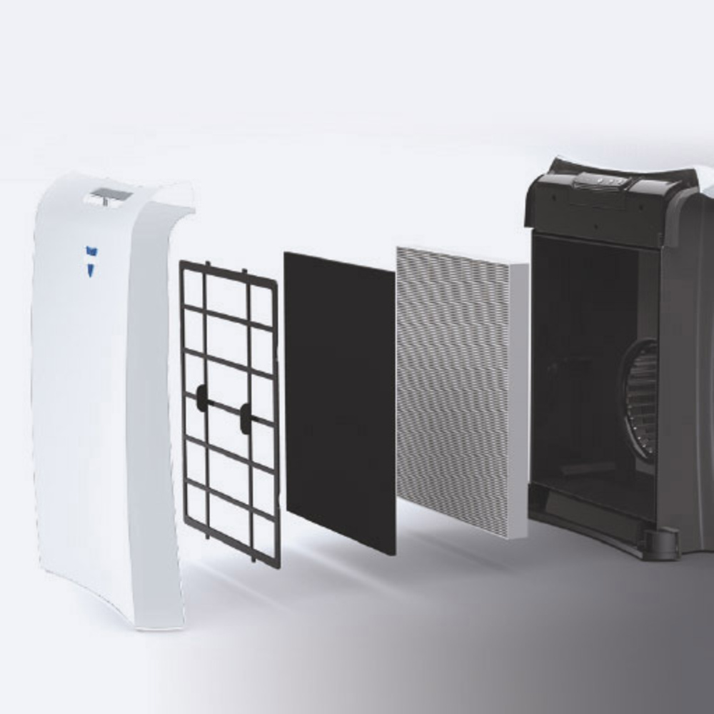 Vornado Luftreiniger AC350, HEPA14, bis zu 30 m² Raumgröße, bis zu 228 m³/h