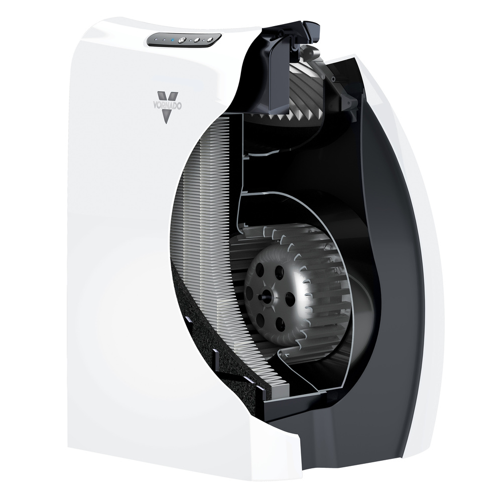 Vornado Luftreiniger AC350, HEPA14, bis zu 30 m² Raumgröße, bis zu 228 m³/h