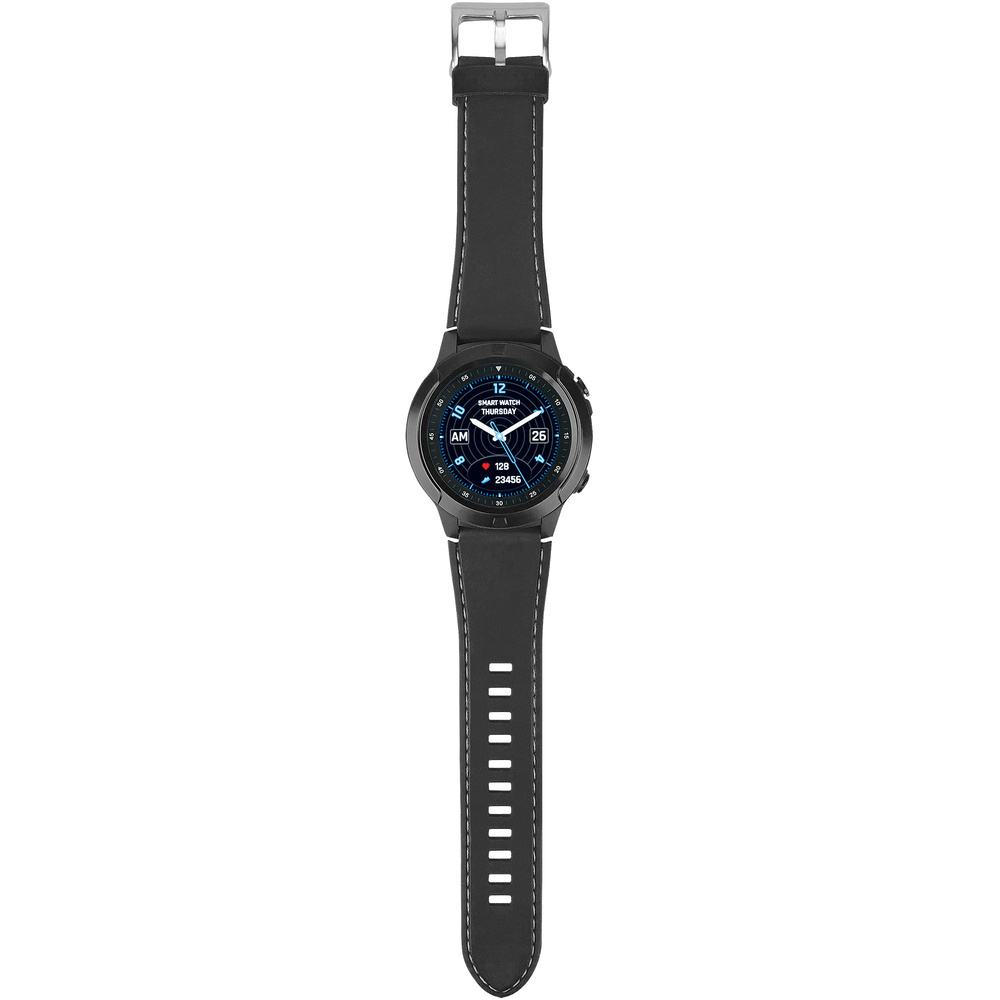 FontaFit Smartwatch 600CH "EXPLOR", schwarz, mit GPS-Modul, Schlafüberwachung, IP67