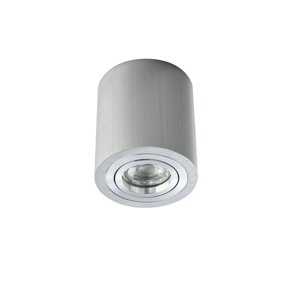 HEITRONIC Aufbaufassung ADL9301 für GU10, schwenk- und drehbar, Aluminium