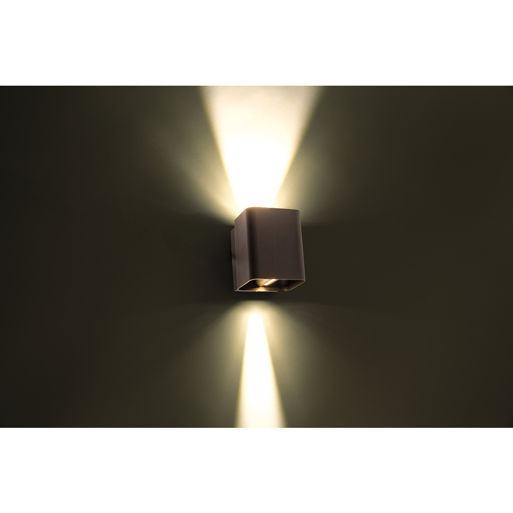 HEITRONIC 13,5-W-LED-Wandleuchte SOPHIE, einstellbarer Lichtaustritt, 760 lm, 3000 K, warmweiß, IP54