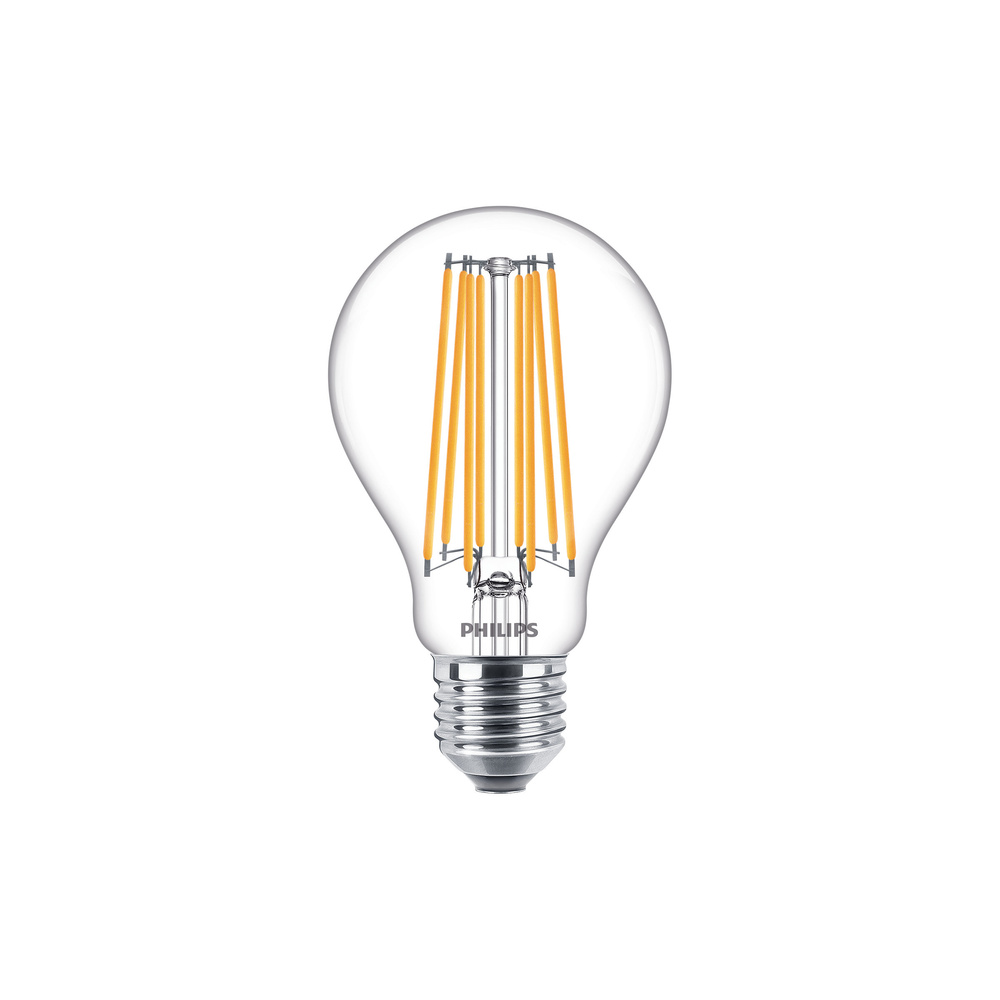 Philips 17-W-LED-Lampe Classic LEDbulb, E27, 2452 lm, nicht dimmbar, warmweiß