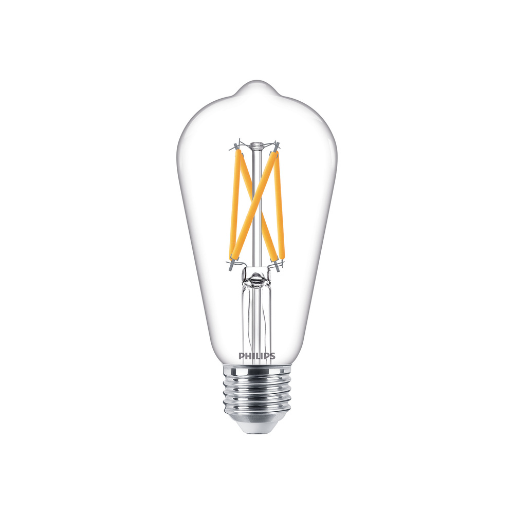Philips 7-W-LED-Lampe Classic LEDbulb, E27, 806 lm dimmbar, warmweiß