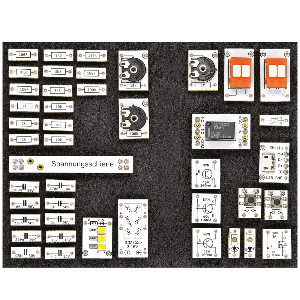 Experimentierset-Prototypenadapter - Elektronik-Einsteiger-Kit