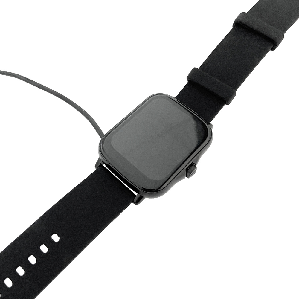 FontaFit Smartwatch 480CH "TALIS", schwarz, mit Blutsauerstoffmessung und Schlafüberwachung, IP67