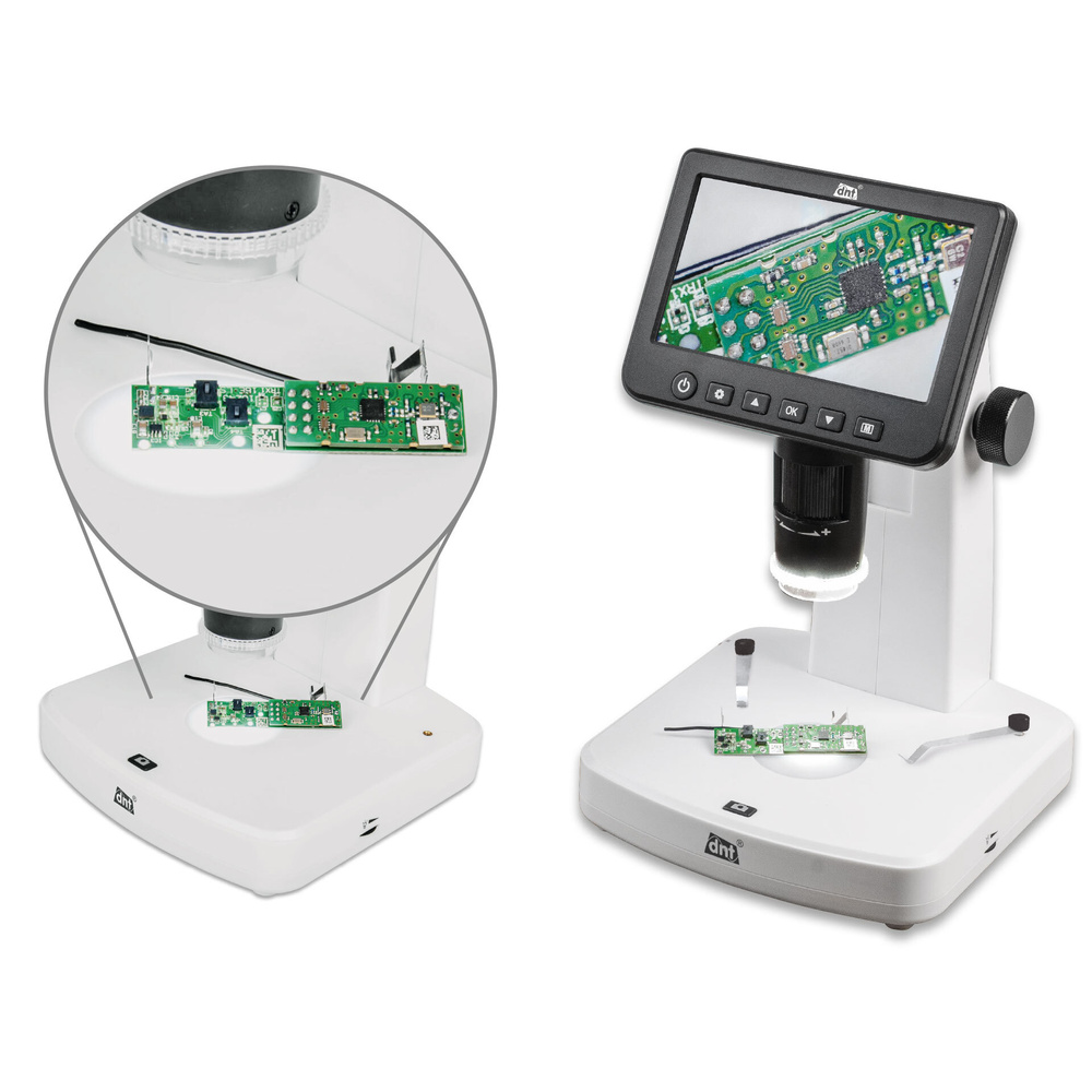 Leser-testen das dnt Digitales Mikroskop dnt UltraZoom PRO