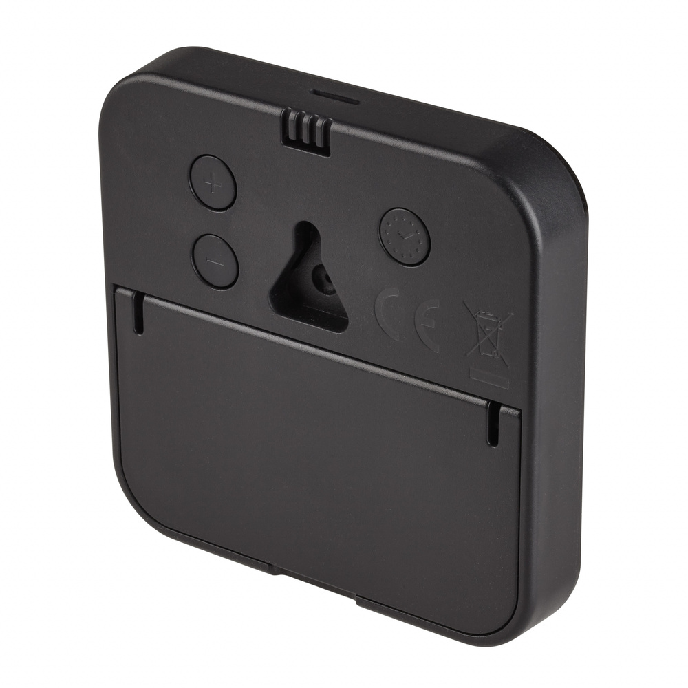 TFA Digitales Thermo-Hygrometer BLACK mit E-Paper-Display, Klimakomfortanzeige, schwarz