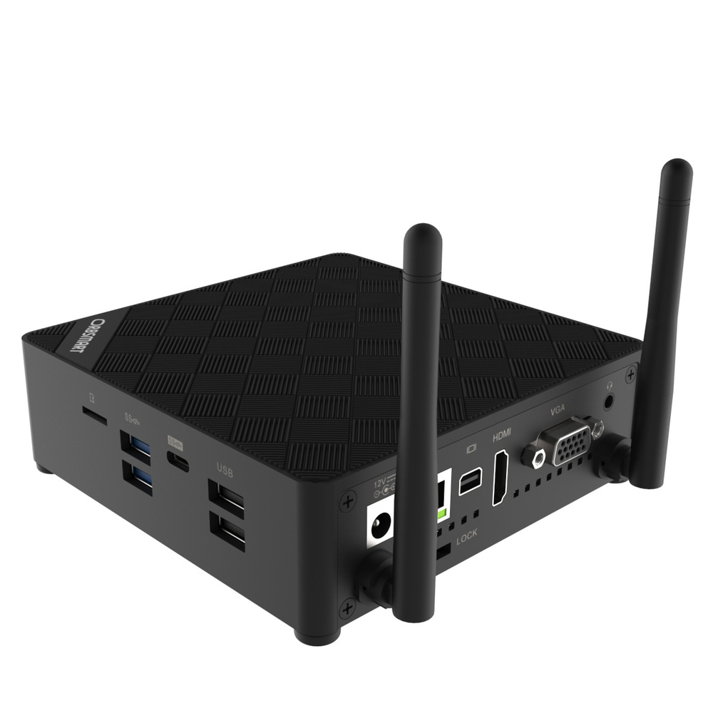 Orbsmart Windows-Mini-PC AW-12, Windows 10 Professional (64-bit), WLAN (2.4/5 GHz), Bluetooth 4.0