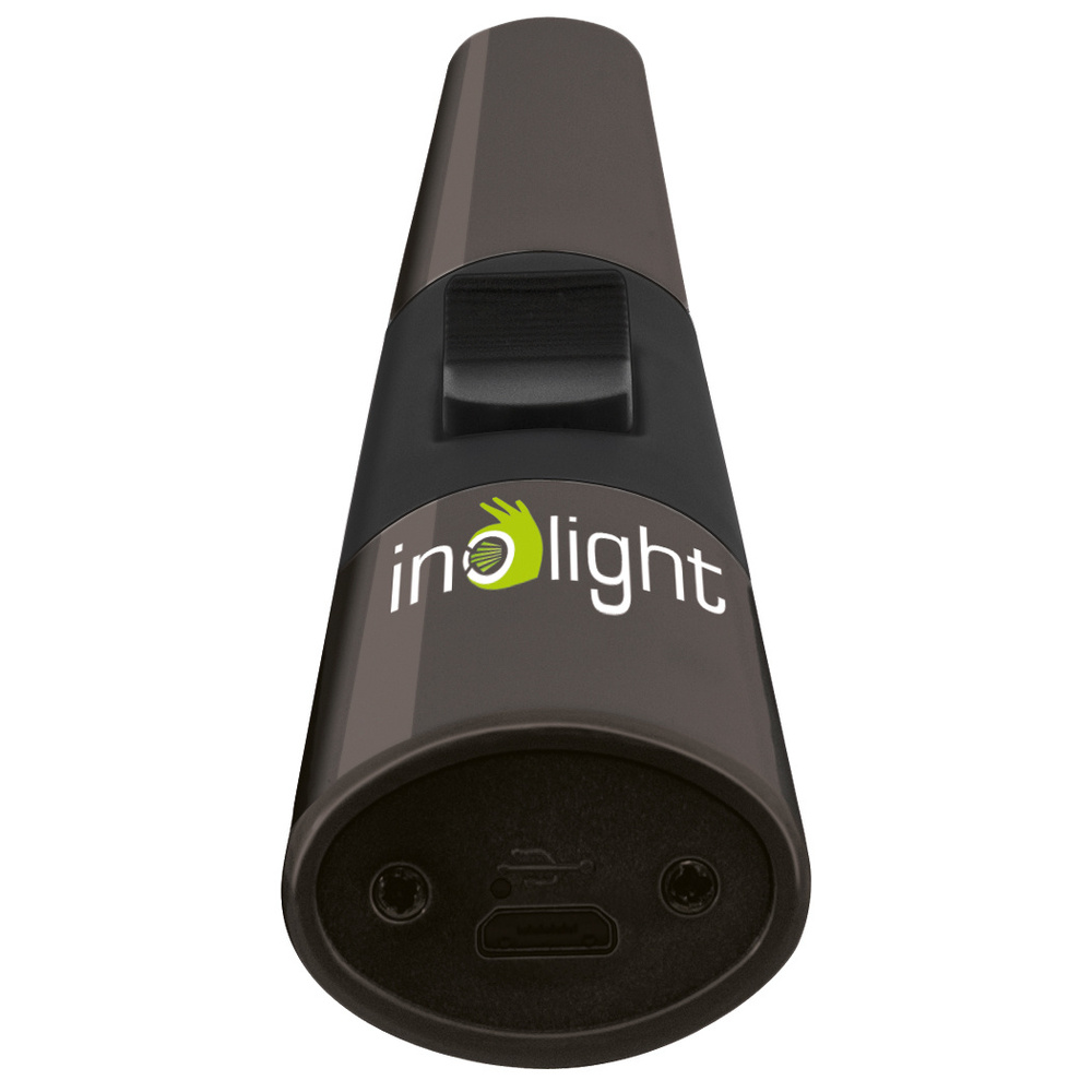 inolight Lichtbogen-Stabfeuerzeug CL3, integrierte Sicherheitsabschaltung, Akku, Metallgehäuse
