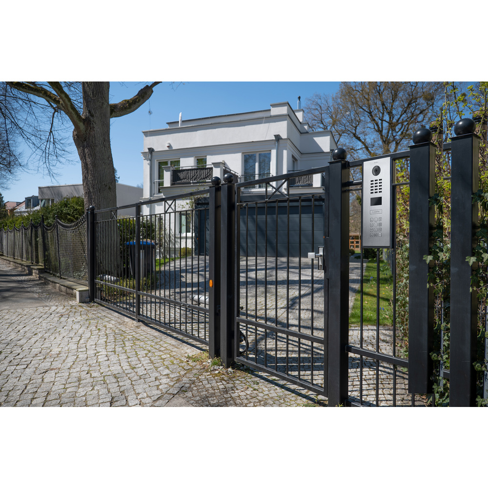 DoorBird IP Video Türstation D2101KV, mit Keypad, Edelstahl, gebürstet, Unterputz