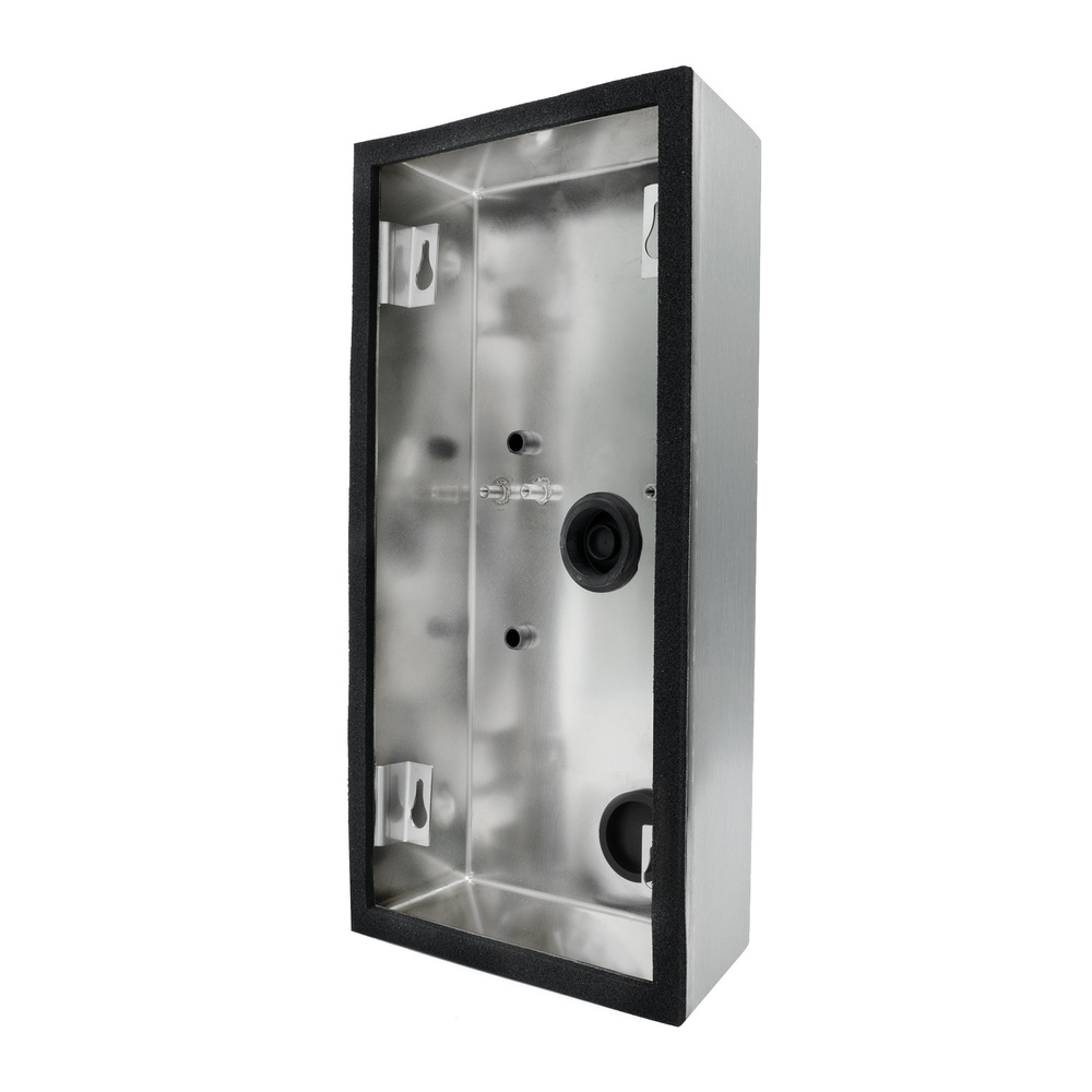 DoorBird Aufputz-Montagerückgehäuse für Türstation D2101V, Edelstahl V4A
