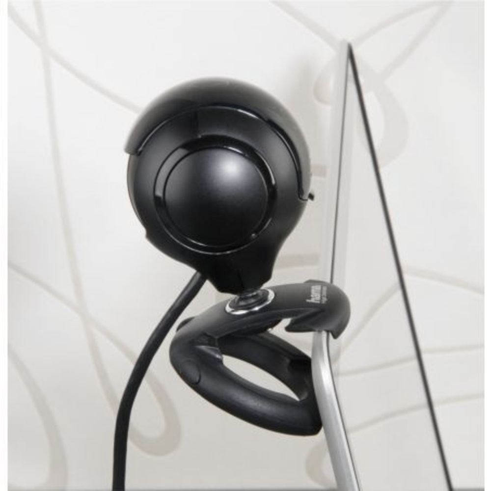 Hama HD-Webcam Spy Protect, mit Kugelgelenk, Kamera-Schutzverdeck, 720p, 30 fps