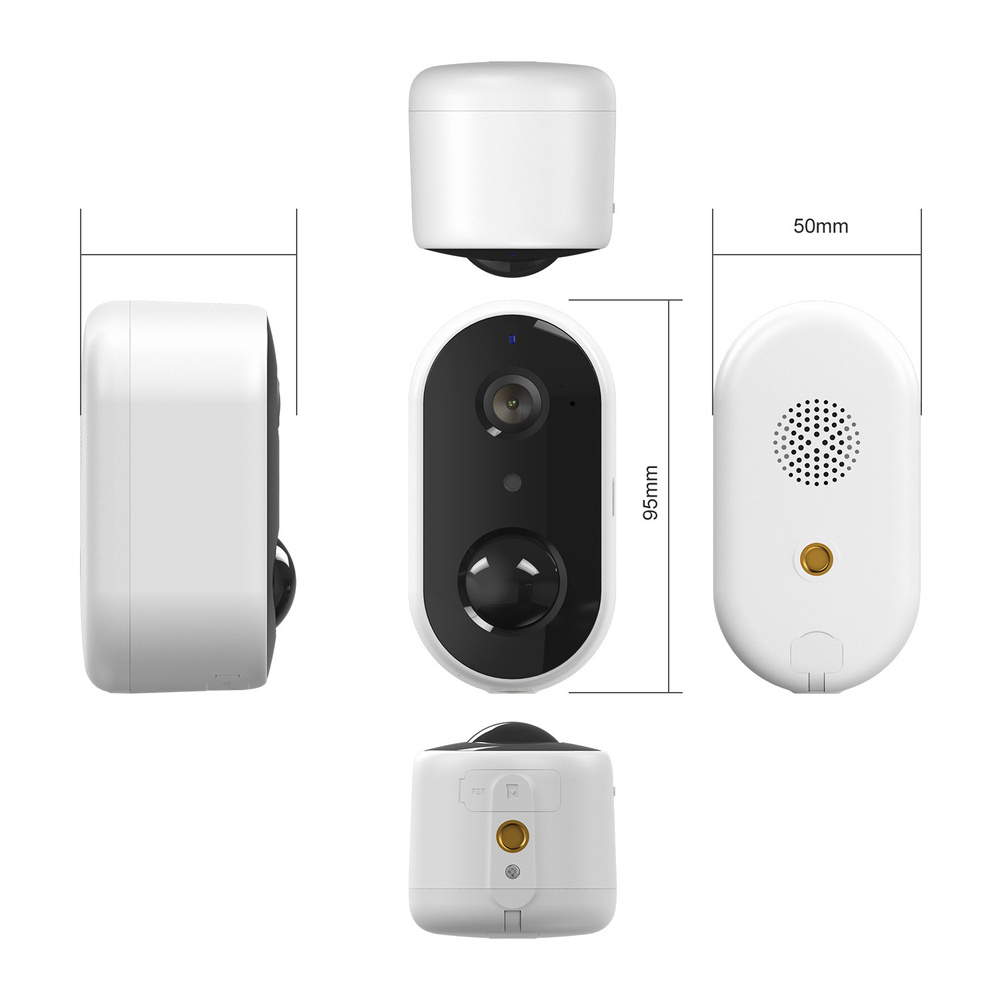 Arenti Akku-WLAN-Überwachungskamera GO1 - Laxihub W1, Full-HD, App, Amazon Alexa, Google Home, IP65