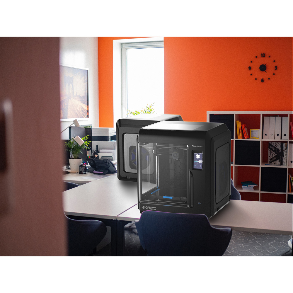 Flashforge FFF-3D-Drucker Adventurer 4, WLAN, LAN, USB, HEPA-Filter, Echtzeitkamera