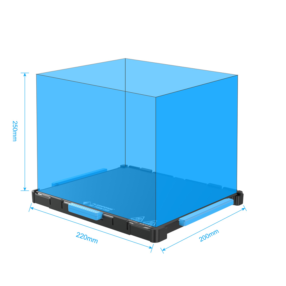 Flashforge FFF-3D-Drucker Adventurer 4, WLAN, LAN, USB, HEPA-Filter, Echtzeitkamera